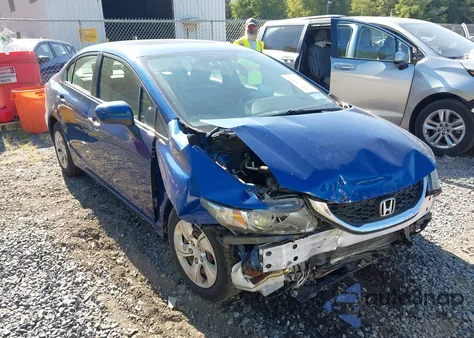 2014 Honda Civic Lx from USA, damaged, VIN 19XFB2F5XEE222594